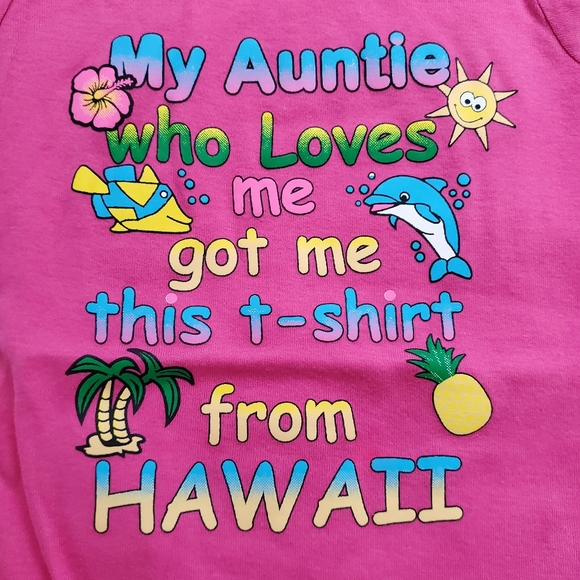 Hawaiian Baby Girl Short Sleeve Bodysuits - Picture 2 of 5